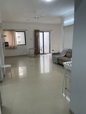 Living Room in 3 BHK Apartment at Gera Emerald City, Kharadi – for Rent