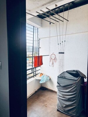 Bathroom in 2 BHK Apartment at Vishal Leela Residency, Kharadi – for Rent