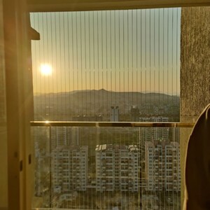 Bathroom in 1 BHK Apartment at VJ YashOne Infinitee, Mumbai Bangalore Highway – for Rent