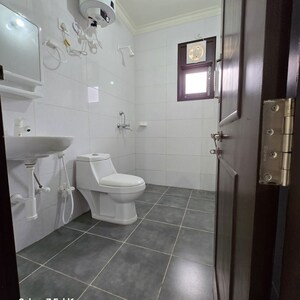 Bathroom in 1 BHK Builder Floor at Chattarpur – for Rent