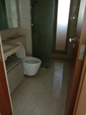 Bathroom in 3 BHK Apartment at One Hiranandani Park, Ghodbunder Road – for Rent