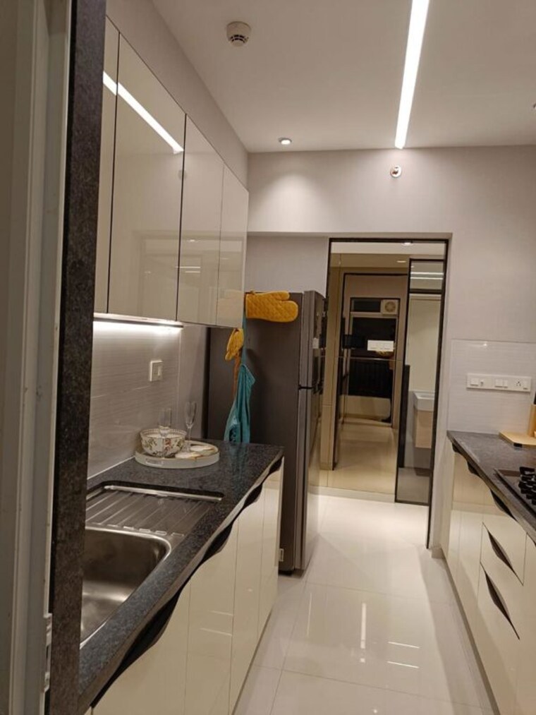 Kitchen, rustomjee-la-vie 2 Bedroom 642 Sq.Ft. Apartment In Majiwada Thane 9729856
