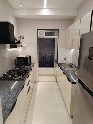 Kitchen in 2 BHK Apartment at Rustomjee La Vie, Majiwada – for Sale