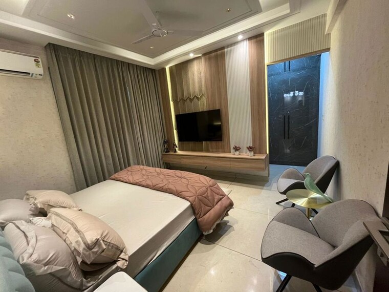 Bedroom, maya-green-lotus-utsav 3 Bedroom 2100 Sq.Ft. Apartment In International Airport Road Zirakpur 9729831