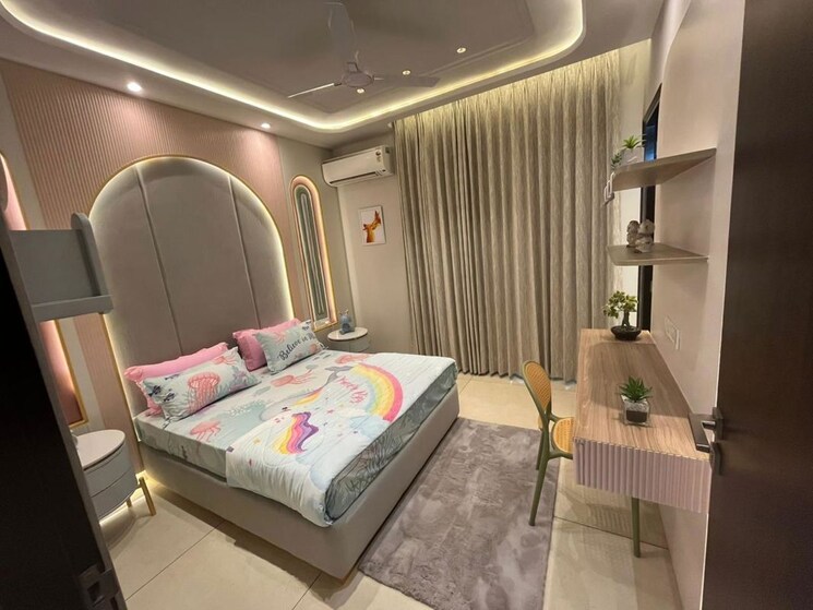 Bedroom, maya-green-lotus-utsav 3 Bedroom 2100 Sq.Ft. Apartment In International Airport Road Zirakpur 9729831