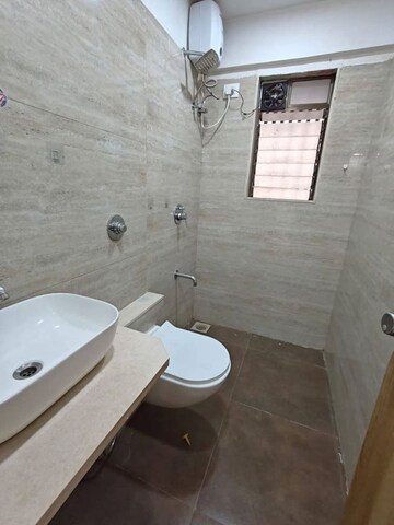 Bathroom in 2 BHK Apartment at Keytech Jiten CHS, Andheri West – for Rent