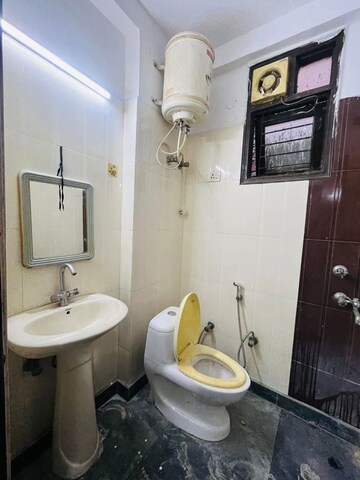 Bathroom in 2 BHK Builder Floor at Saket – for Rent