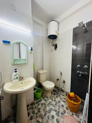 Bathroom in 2 BHK Builder Floor at Saket – for Rent