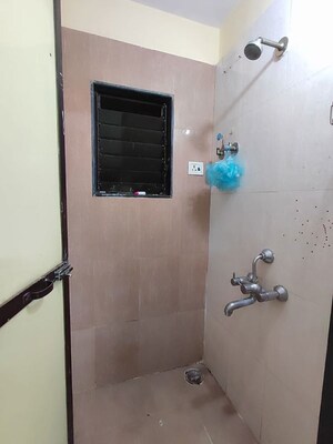 Bathroom in 1 BHK Apartment at Sangam Residency Apartment, Sector 8 Airoli – for Sale