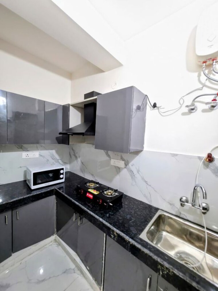 Kitchen, sector 46 1 Bedroom 710 Sq.Ft. Builder Floor In Sector 46 Gurgaon 9730068