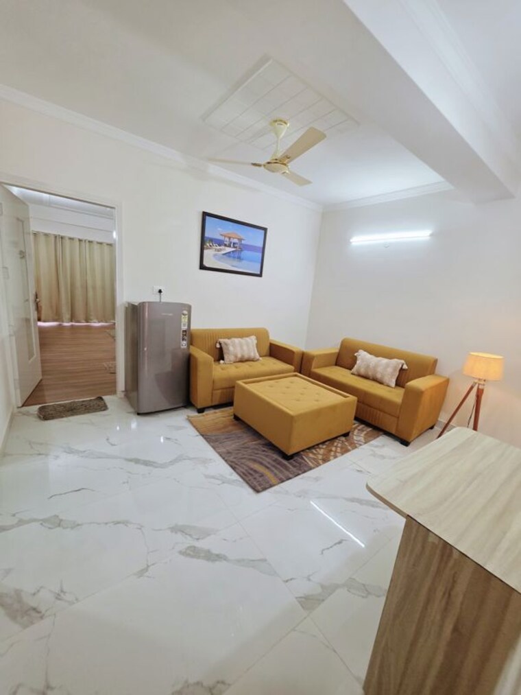 Living Room, sector 46 1 Bedroom 710 Sq.Ft. Builder Floor In Sector 46 Gurgaon 9730068