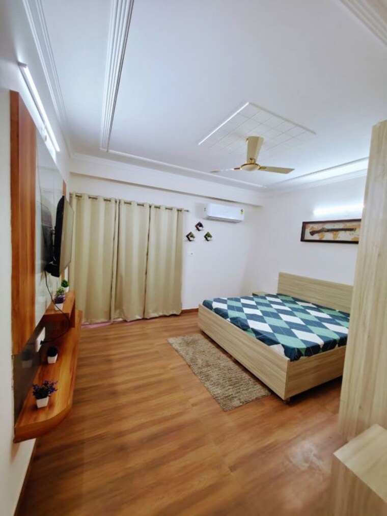 Bedroom, sector 46 1 Bedroom 710 Sq.Ft. Builder Floor In Sector 46 Gurgaon 9730068