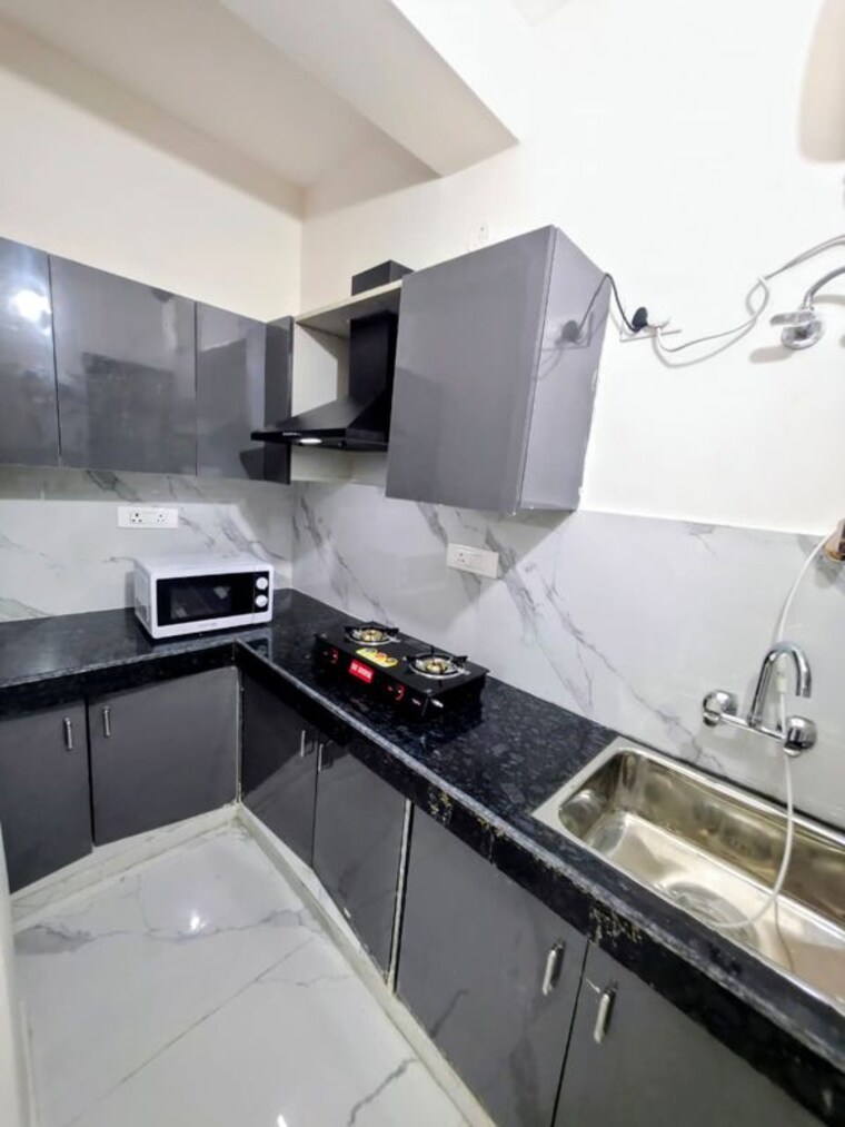 Kitchen, sector 46 1 Bedroom 710 Sq.Ft. Builder Floor In Sector 46 Gurgaon 9730068