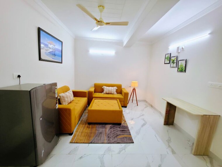 Living Room, sector 46 1 Bedroom 710 Sq.Ft. Builder Floor In Sector 46 Gurgaon 9730068