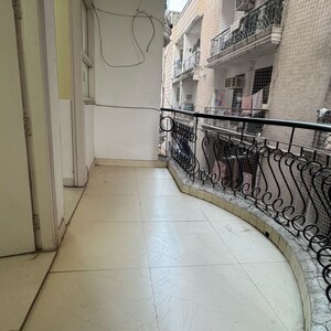 Balcony in 2 BHK Builder Floor at Chattarpur – for Rent