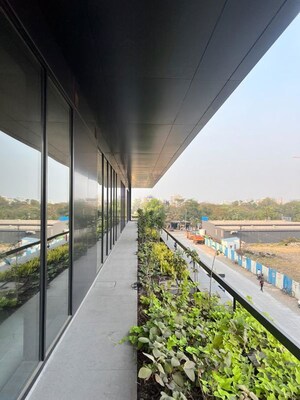 Balcony in  Office Space at Panchshil The Golden Bell, Mundhwa – for Rent