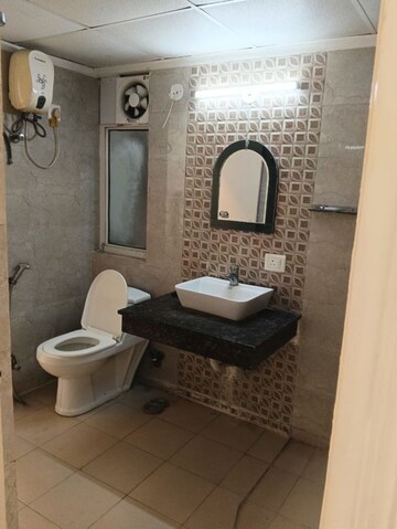 Bathroom in 2 BHK Apartment at Godrej Woods, Sector 43 – for Rent