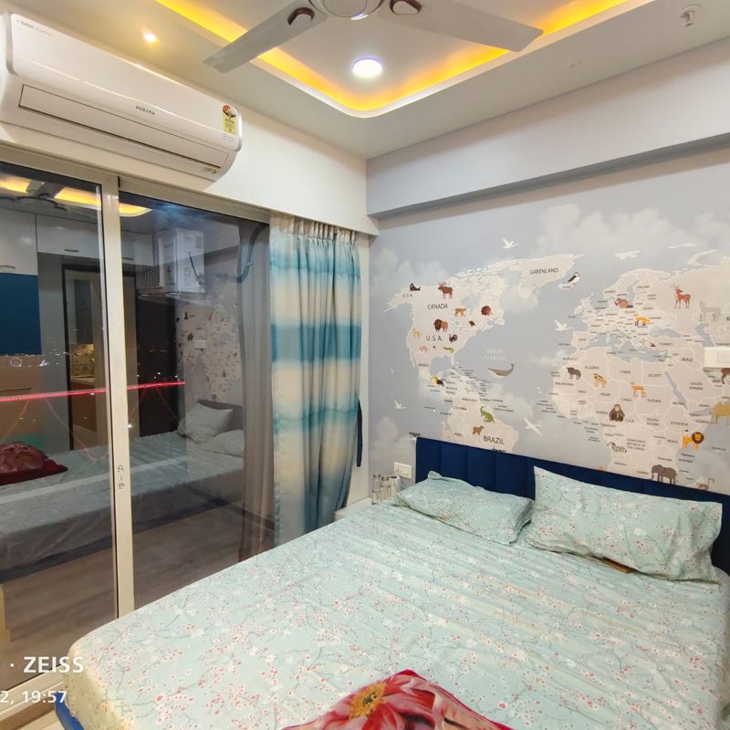 2 BHK + Pooja Room Apartment For Rent in Balaji Delta Central