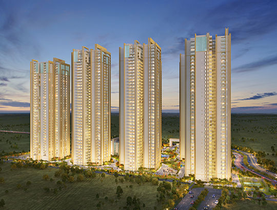 3 BHK + Pooja Room Apartment For Sale in Aurobindo Kohinoor