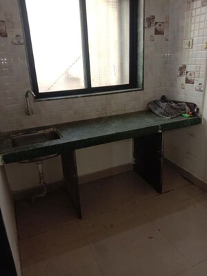 Kitchen in 1 BHK Apartment at Rabale – for Rent