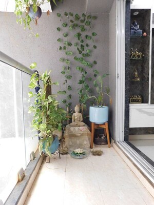 Balcony in 2 BHK Apartment at Sk Imperial Heights, Mira Road – for Sale