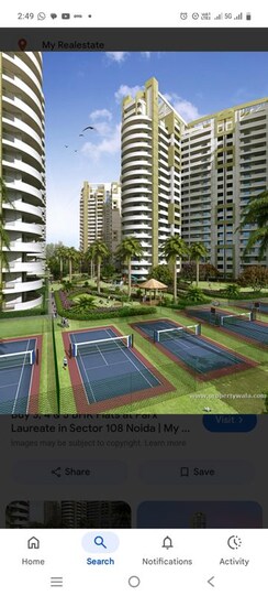 3 BHK + Pooja Room,Servant Room,Study Room Apartment For Rent in Parx Laureate