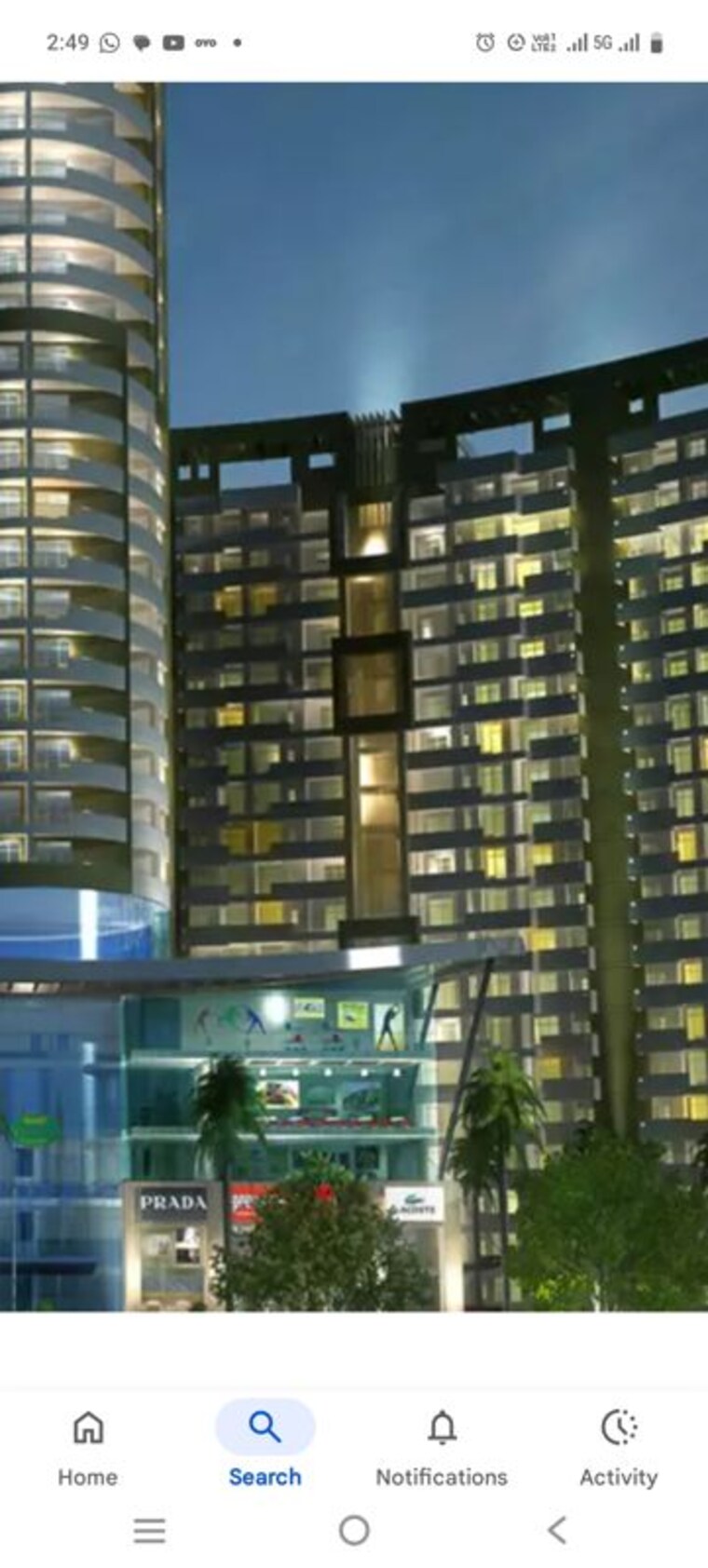 Exterior View, parx-laureate 4 Bedroom 4545 Sq.Ft. Apartment In Sector 108 Noida 9730285