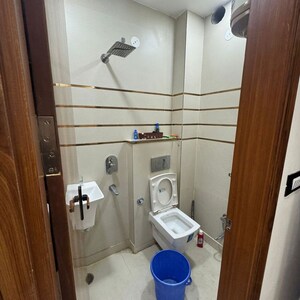 Bathroom in 1 BHK Builder Floor at Mansa Ram Park – for Rent