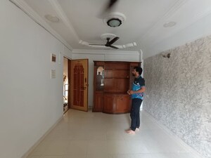 Living Room in 1 BHK Apartment at Neelkanth Arcade CHS, Kopar Khairane – for Rent