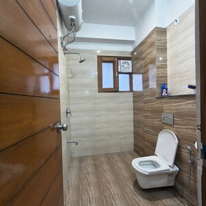 Bathroom in 3 BHK Builder Floor at Canal Road – for Rent