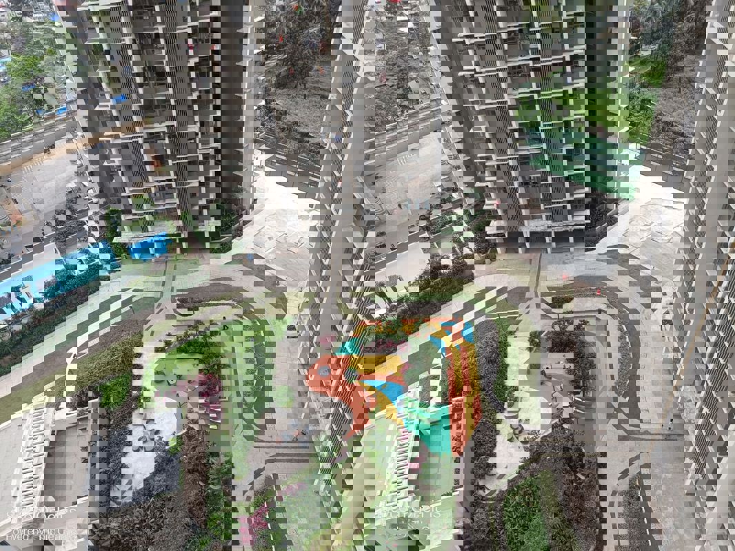 2 BHK + Pooja Room 900 Sq.Ft. Apartment in Kalpataru Paramount A