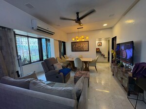 Living Room in 3 BHK Apartment at New Krishna Tower, Kopar Khairane – for Sale