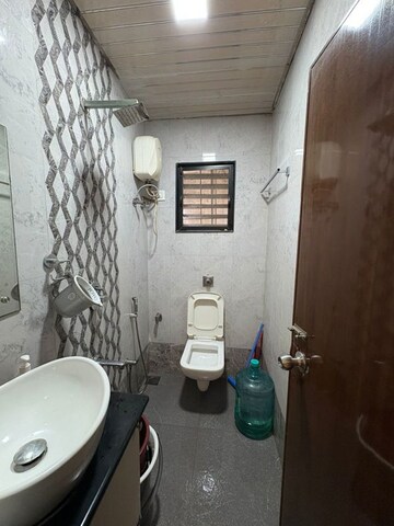 Bathroom in 3 BHK Apartment at New Krishna Tower, Kopar Khairane – for Sale