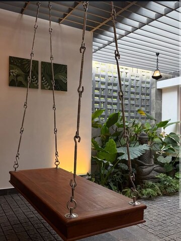 Staircase in 4 BHK Independent House at Aranattukara – for Sale