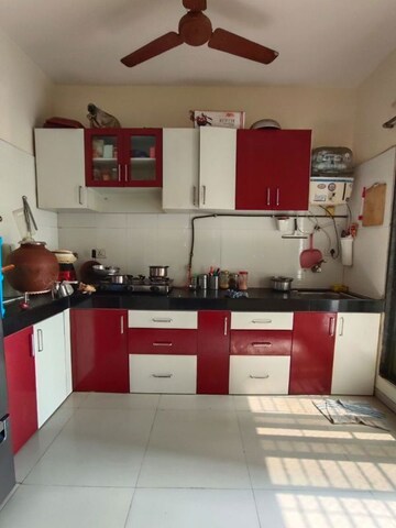 Kitchen in 2 BHK Apartment at Kamdhenu Eden Garden, Kharghar – for Rent