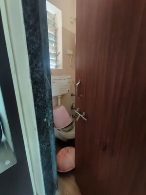 Bathroom in 2 BHK Apartment at Kamdhenu Swarna, Kharghar – for Rent