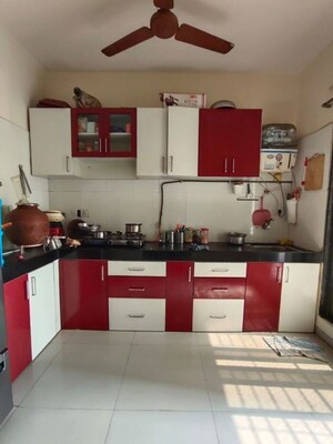 Kitchen in 2 BHK Apartment at Kamdhenu Swarna, Kharghar – for Rent