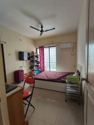 Living Room in 2 BHK Apartment at Kamdhenu Swarna, Kharghar – for Rent