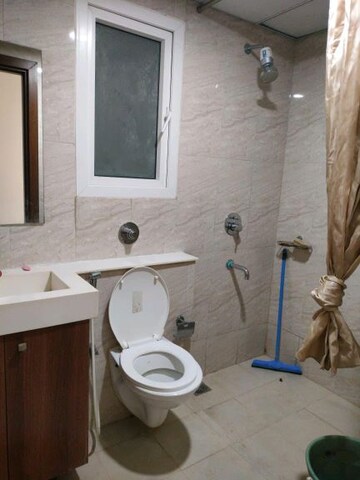 Bathroom in 3 BHK Apartment at Assetz 63 Degree East, Off Sarjapur Road – for Rent