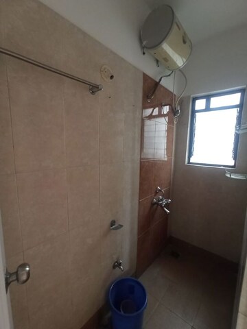 Bathroom in 2 BHK Apartment at KJ Tower, Warje – for Rent