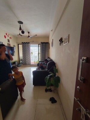 Living Room in 2 BHK Apartment at Kamdhenu Commerz, Kharghar – for Rent