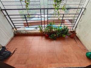 Balcony in 2 BHK Apartment at Kamdhenu Commerz, Kharghar – for Rent