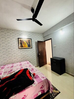 Bedroom in 1 BHK Apartment at Wadgaon Sheri – for Rent