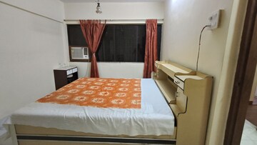 Bedroom in 2 BHK Apartment at Rizvi Heights, Senapati Bapat Marg – for Rent