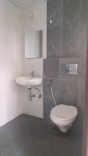 Bathroom in 2 BHK Apartment at Shapoorji Pallonji Joyville Hinjewadi, Hinjewadi – for Rent