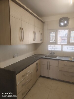 Kitchen in 4 BHK Apartment at The Rama Apartment, Sector 43 – for Sale