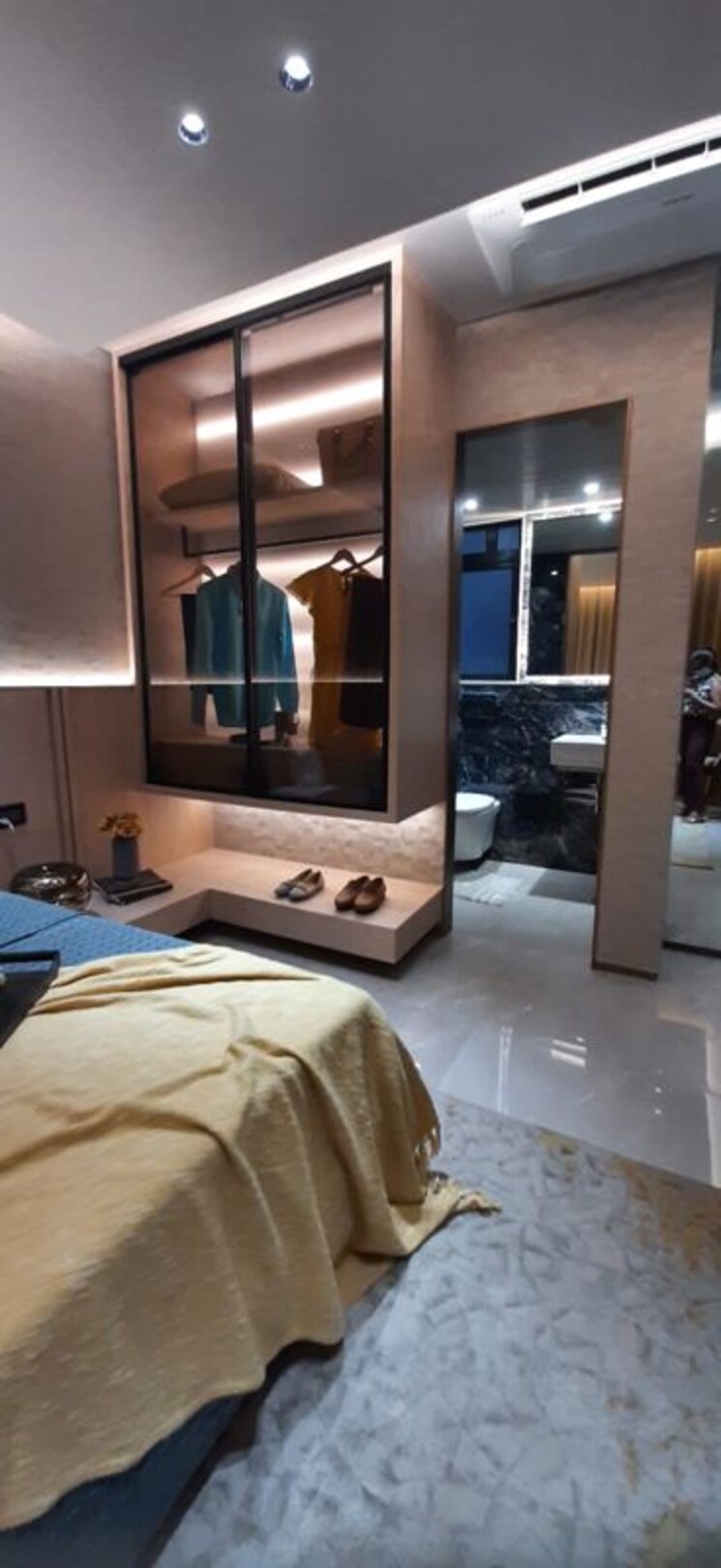 Living Room, dosti-eastern-bay-phase-1 3.5 Bedroom 1155 Sq.Ft. Apartment In Wadala Mumbai 9730599