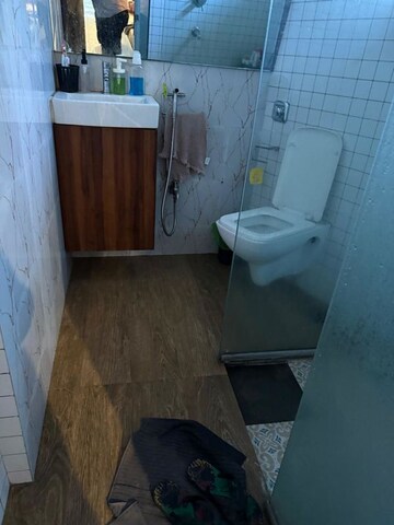 Attached Bathroom in 2 BHK Apartment at Lokhandwala Harmony, Worli – for Rent