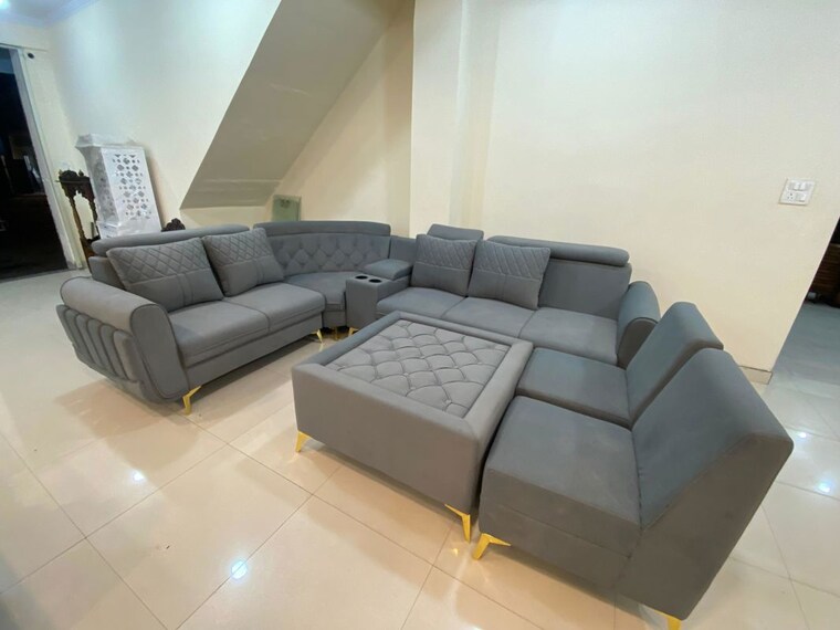 Living Room, maya-green-lotus-utsav 3 Bedroom 2100 Sq.Ft. Apartment In International Airport Road Zirakpur 9730640