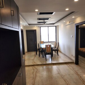 Dining area in 3 BHK Apartment at Kanke – for Rent